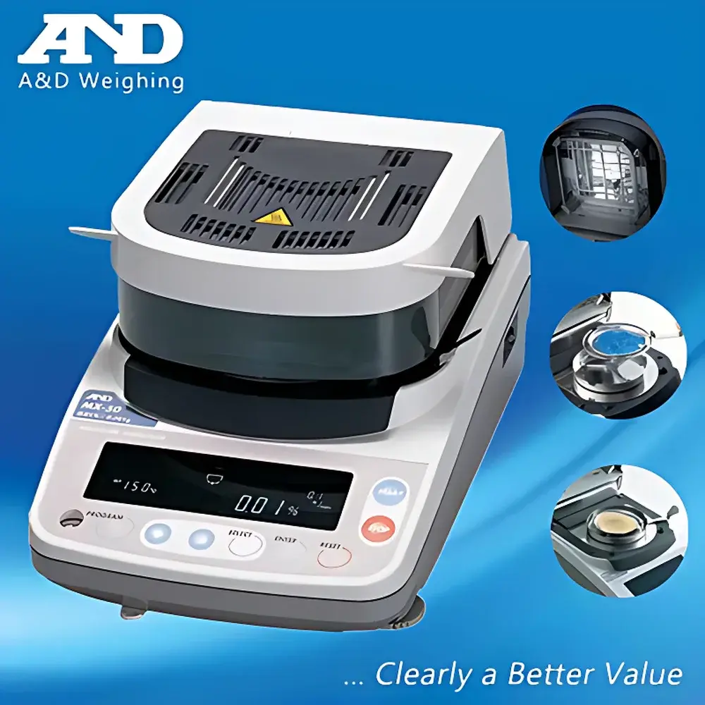 A&D MS-70 Halogen Moisture Analyzer
