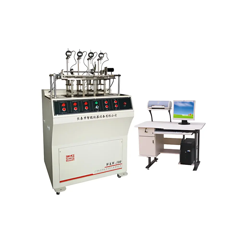 Changchun Intelligent WKW-300 Heat Deflection Temperature (HDT) and Vicat Softening Temperature (VST) Tester