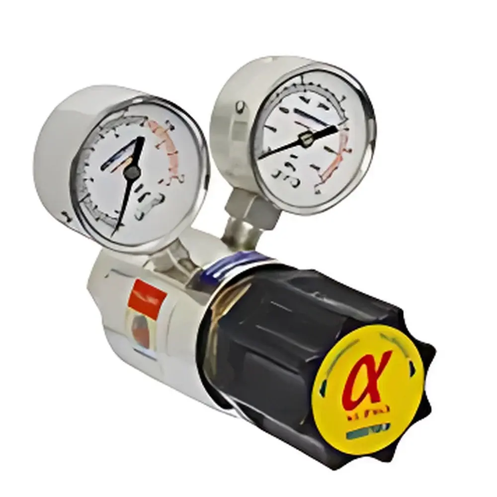 Chubai BA-1H / BA-2H Stainless Steel High-Purity Gas Pressure Regulator (for H₂, He, N₂)