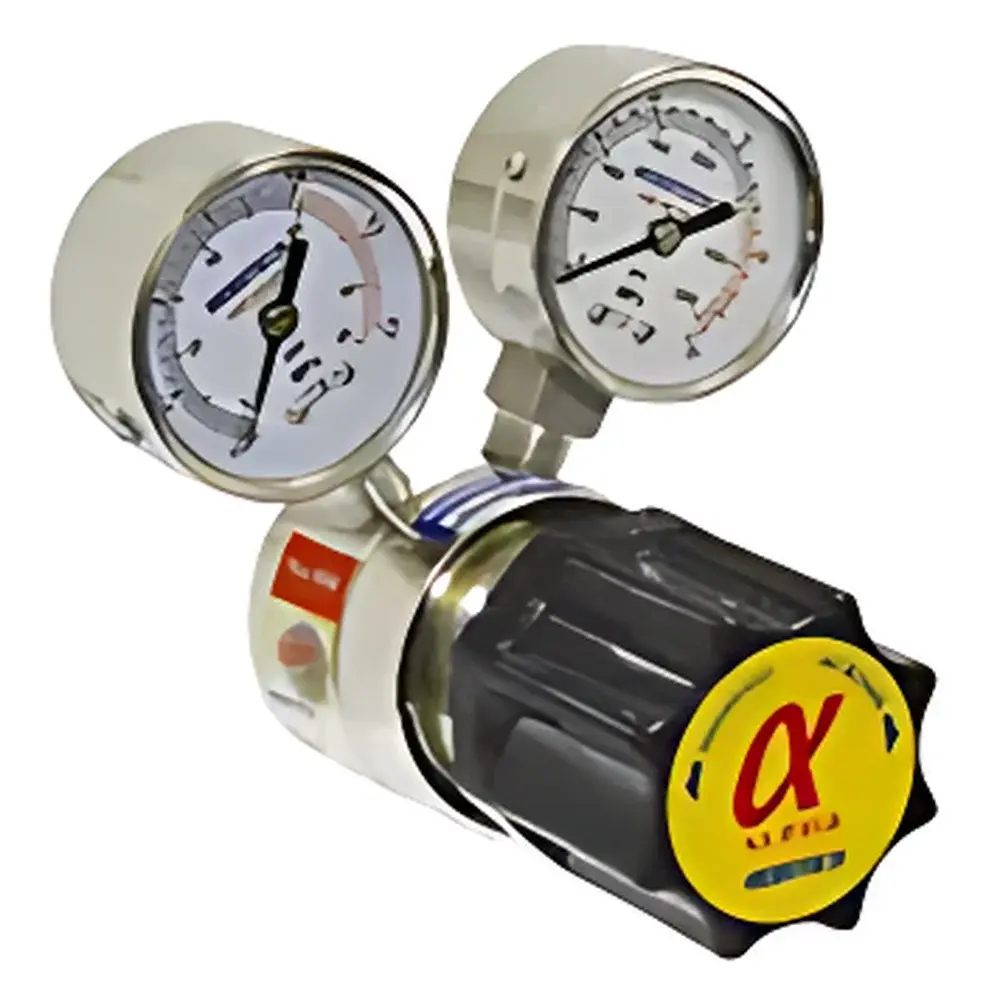 Truelab A-1H High-Purity Gas Pressure Regulator for Hydrogen, Nitrogen & Helium