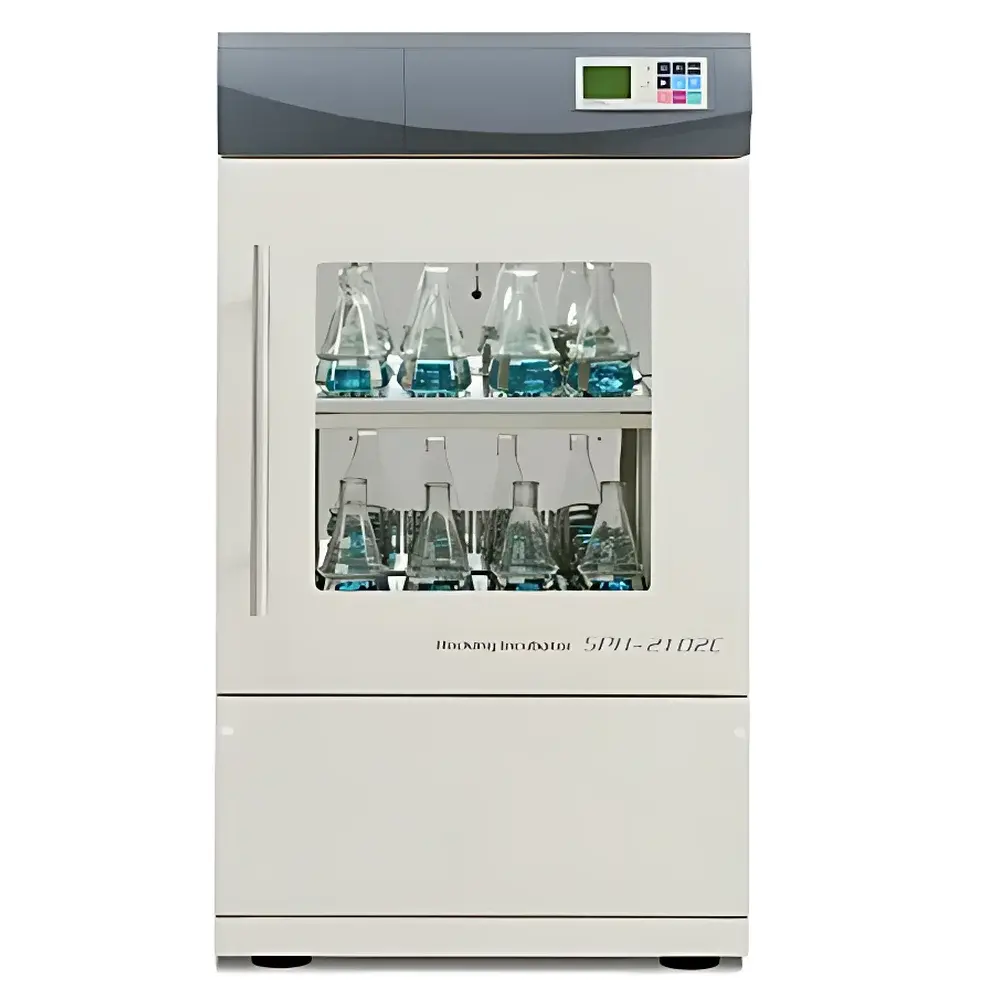 ShiPing SPH-1102C / SPH-2102C Vertical Dual-Shelf Full-Temperature Incubated Orbital Shaker