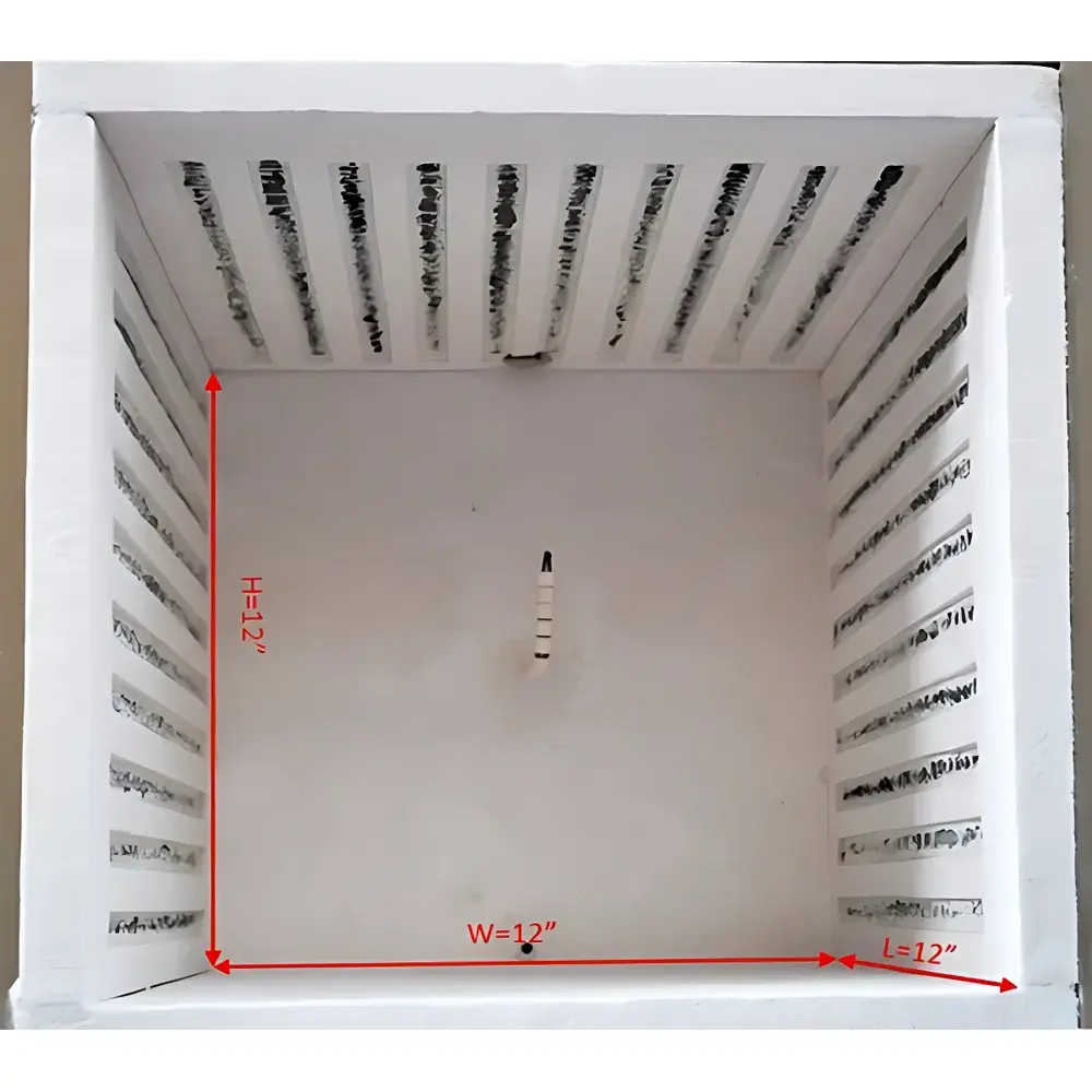 KJ GROUP KSL-1200X-M 27L High-Temperature Box Furnace (1200°C)