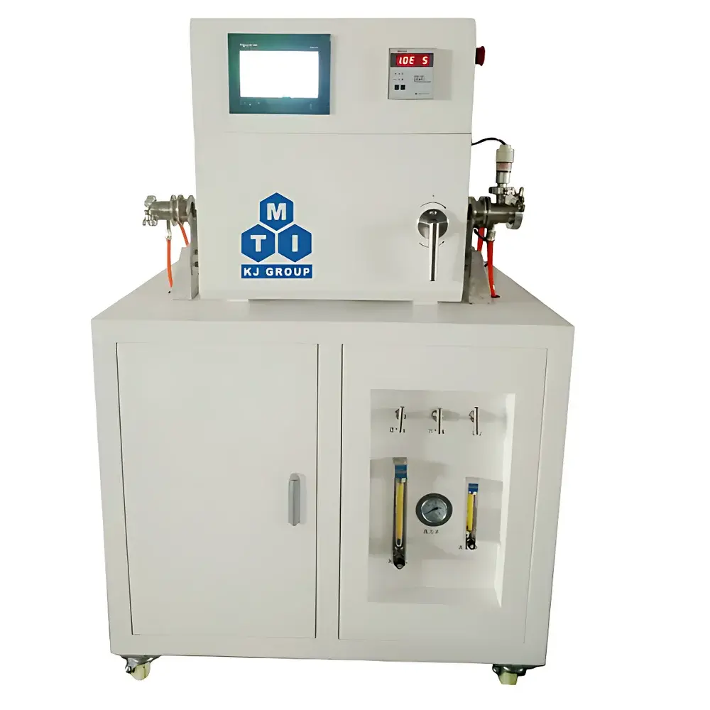 KJ GROUP LZG Series Microwave High-Temperature Vertical Tube Furnace