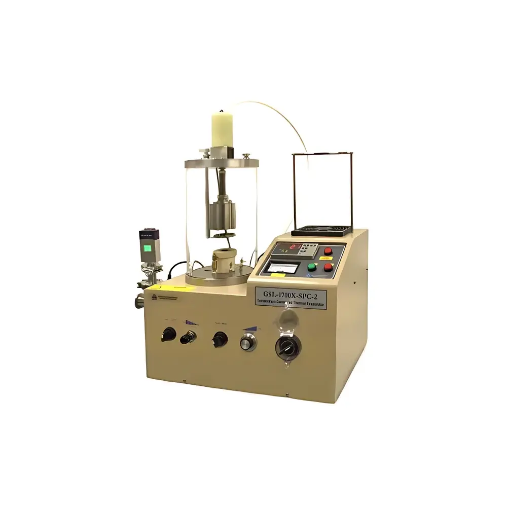 KJ GROUP GSL-1700X-SPC-2 Small-Scale Programmable Temperature-Controlled Thermal Evaporation Coater