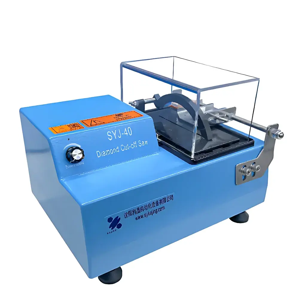 KJ GROUP SYJ-40 Manual Precision Abrasive Cutting Machine