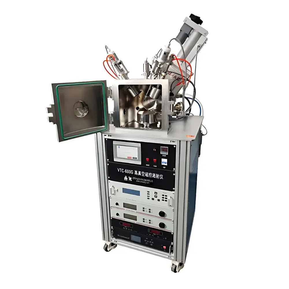 KJ GROUP VTC-600G High-Vacuum Magnetron Sputtering System