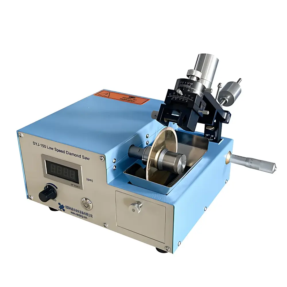 KJ GROUP SYJ-150 Low-Speed Diamond Precision Cutting Machine