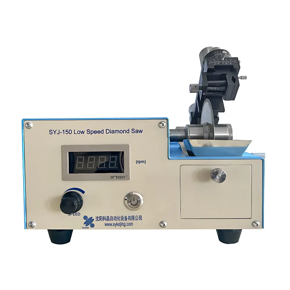 KJ GROUP SYJ-150 Low-Speed Diamond Precision Cutting Machine