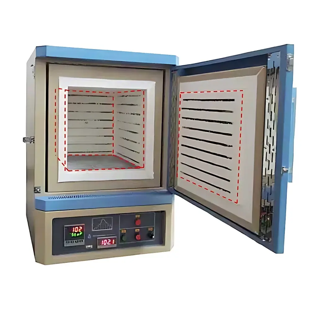 KJ GROUP KSL-1200X-5L-UL Five-Side Heated Box Furnace