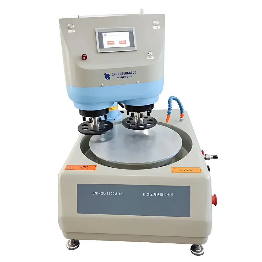 KJ Group UNIPOL-1500M-16 Automated Pressure-Controlled Grinding and Polishing System