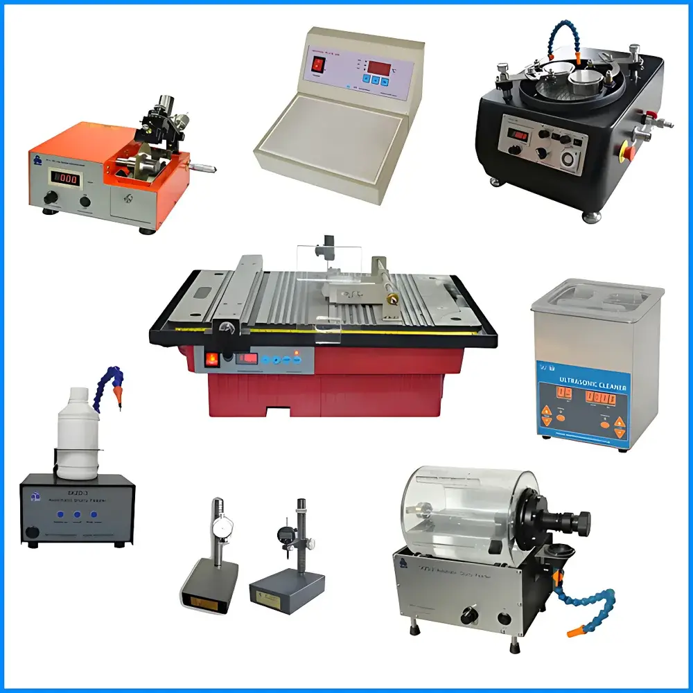 KJ GROUP Economic Series Integrated Sample Preparation System for Brittle Materials (Glass, Crystals, Ceramics)
