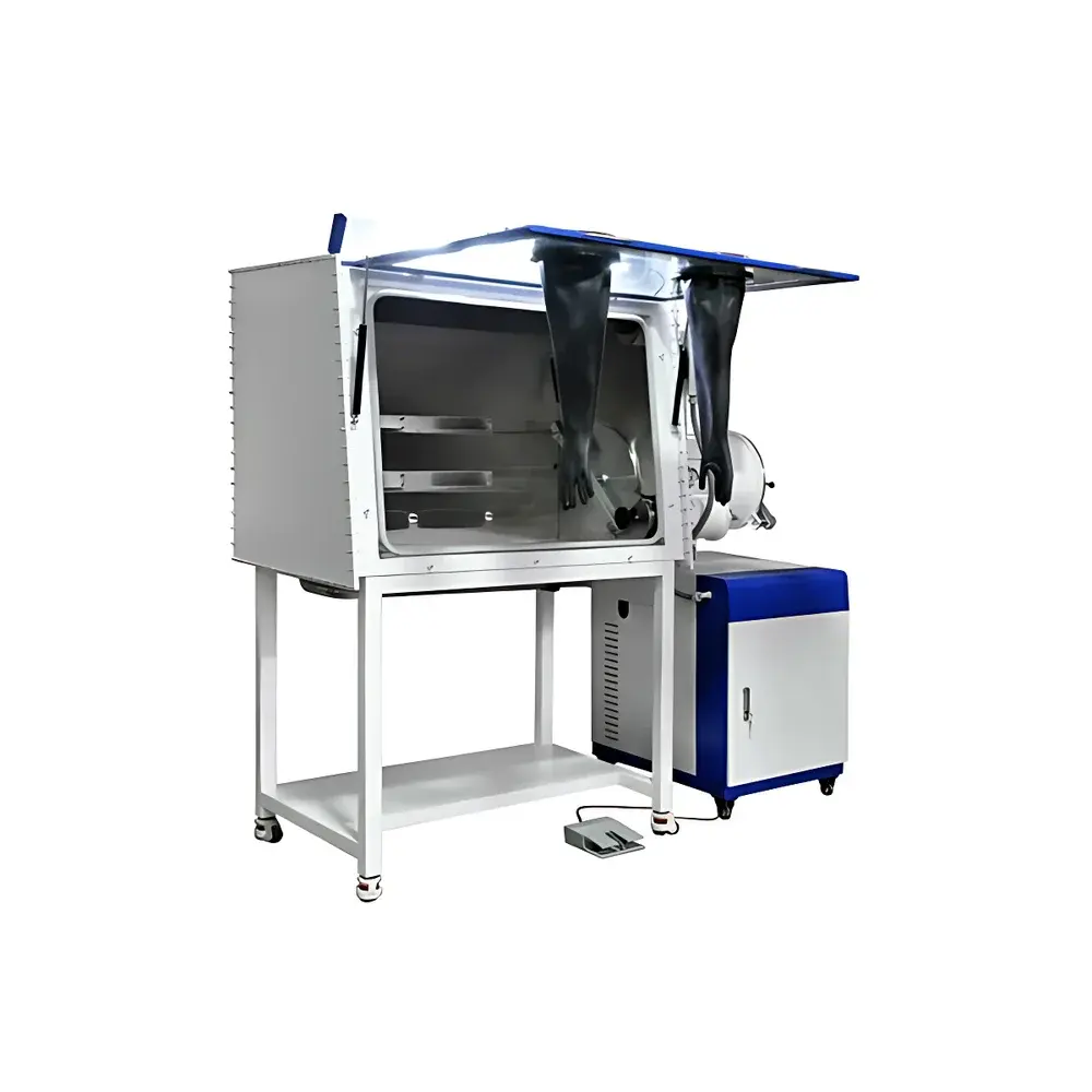 KJ GROUP VGB-6 Front-Access Water & Oxygen Removal Recirculating Glovebox