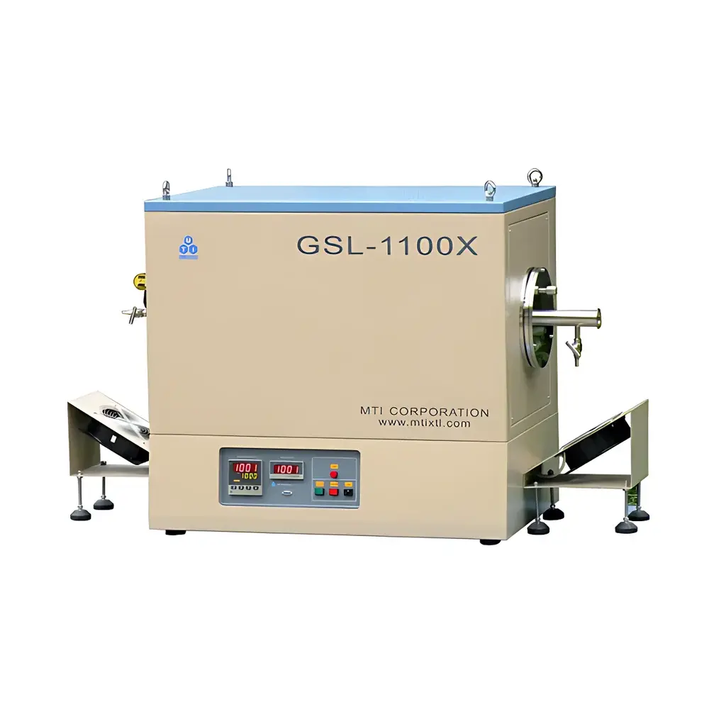 KJ GROUP GSL-1100X-6-S Single-Zone CVD Vacuum Tube Furnace