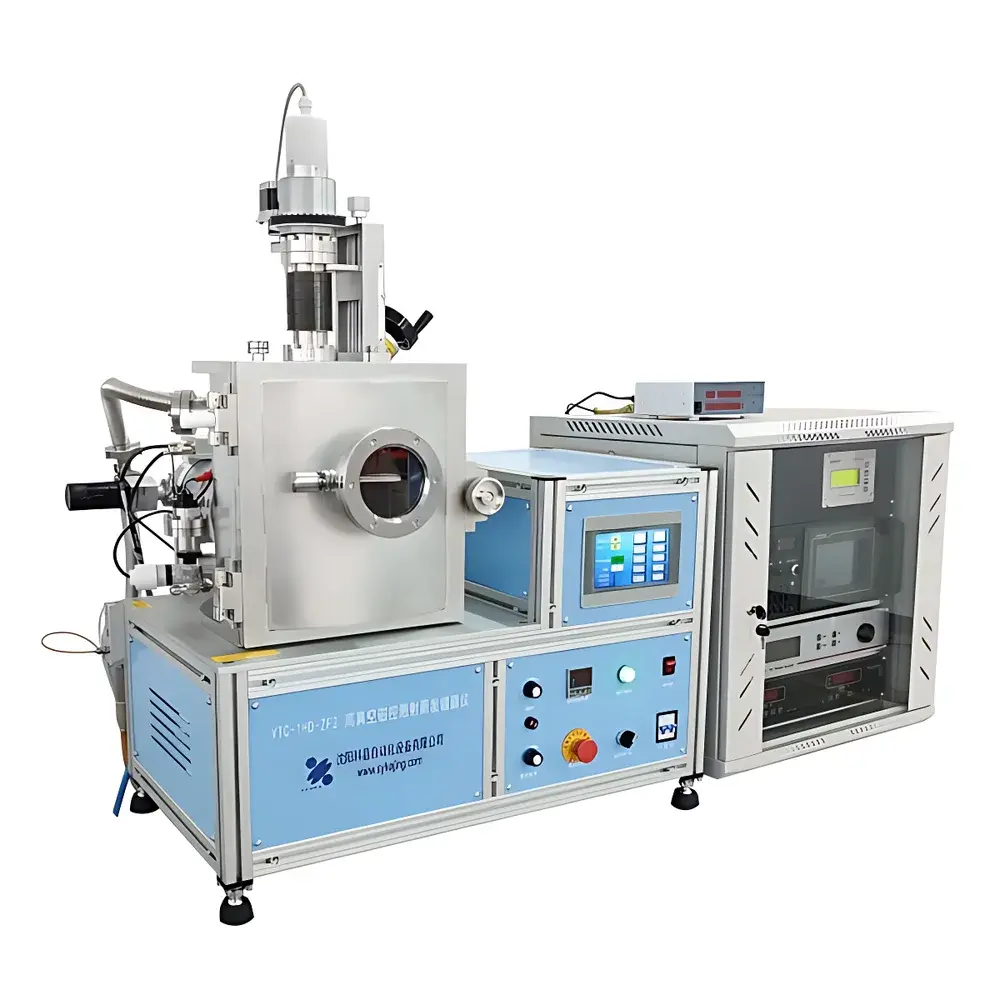KJ GROUP VTC-1HD-ZF2 High-Vacuum Magnetron Sputtering & Thermal Evaporation Coating System