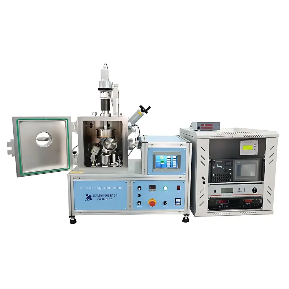 KJ GROUP VTC-1HD-ZF2 High-Vacuum Magnetron Sputtering & Thermal Evaporation Coating System