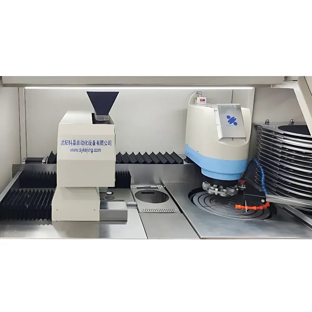 KJ GROUP UNIPOL-1210M Fully Automated Metallographic Mounting, Grinding and Polishing System