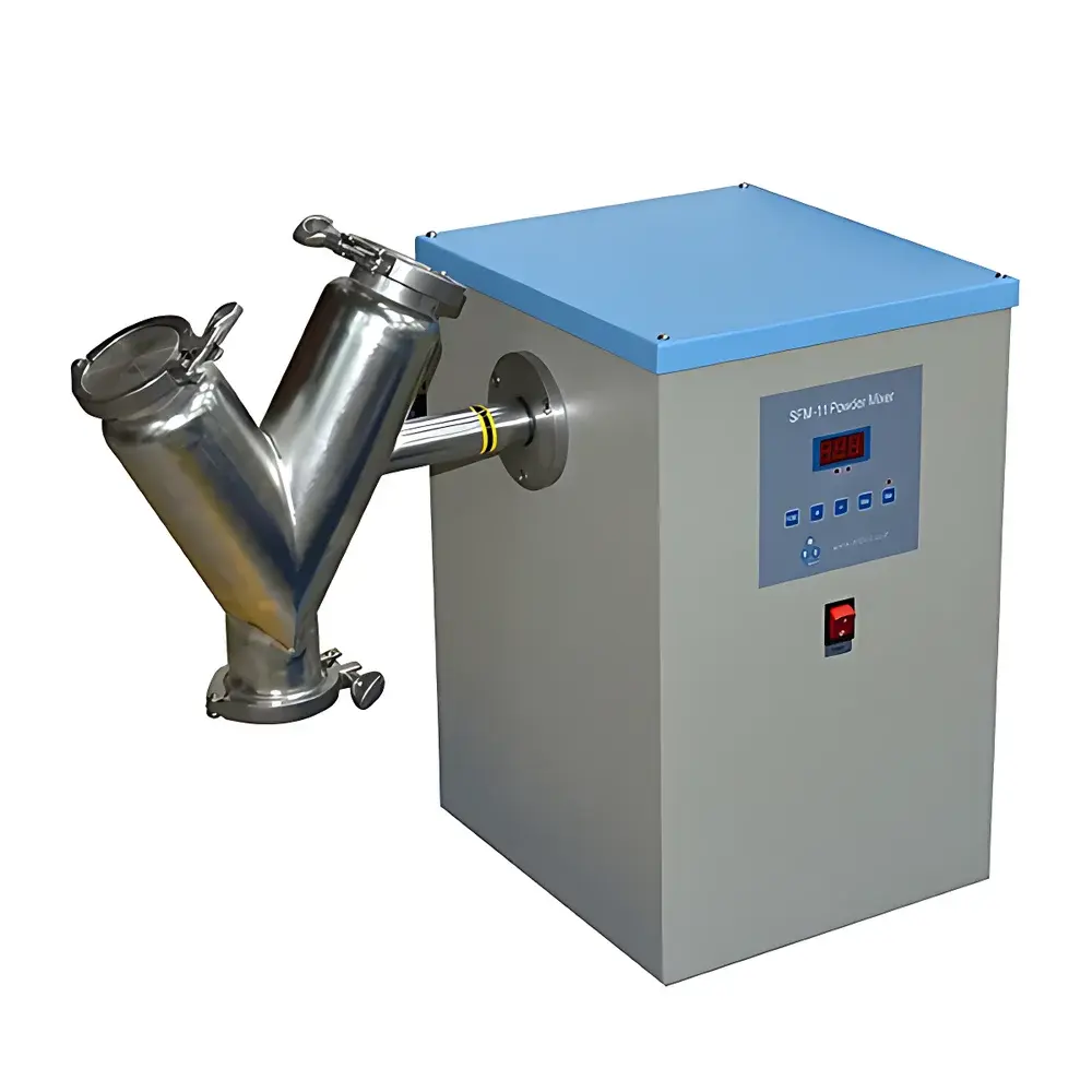 KJ GROUP SFM-11 Laboratory-Scale V-Shaped Powder Mixer