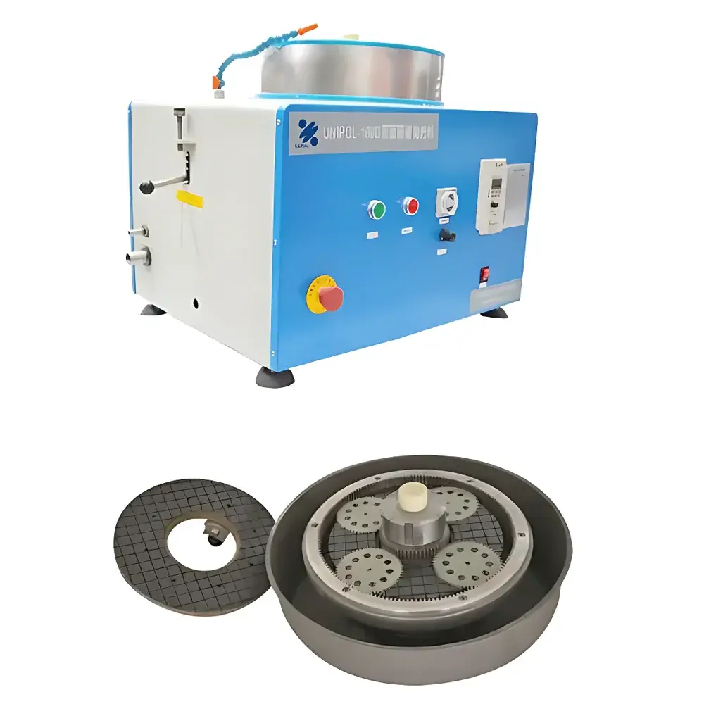 KJ GROUP UNIPOL-160D Dual-Side Lapping and Polishing Machine