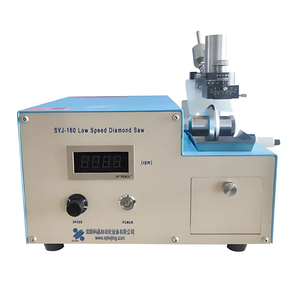 KJ Group SYJ-160 Low-Speed Diamond Precision Cutting Machine