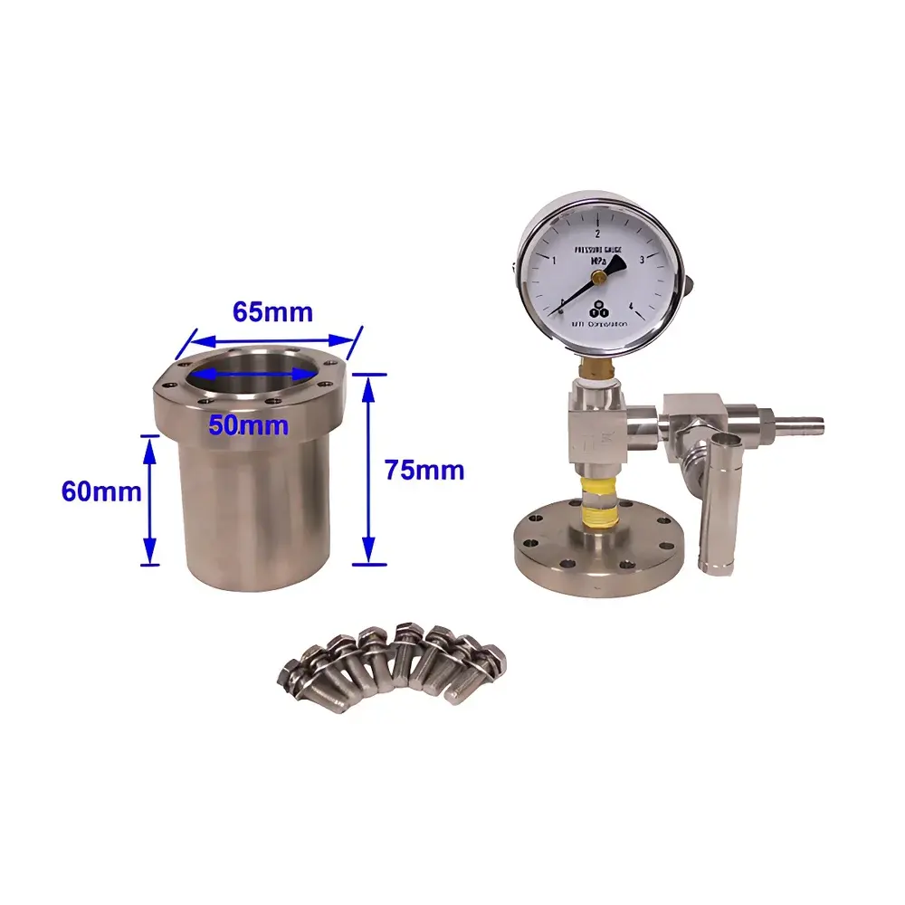 KJ GROUP RC-Ti-100 Small-Scale Titanium Autoclave