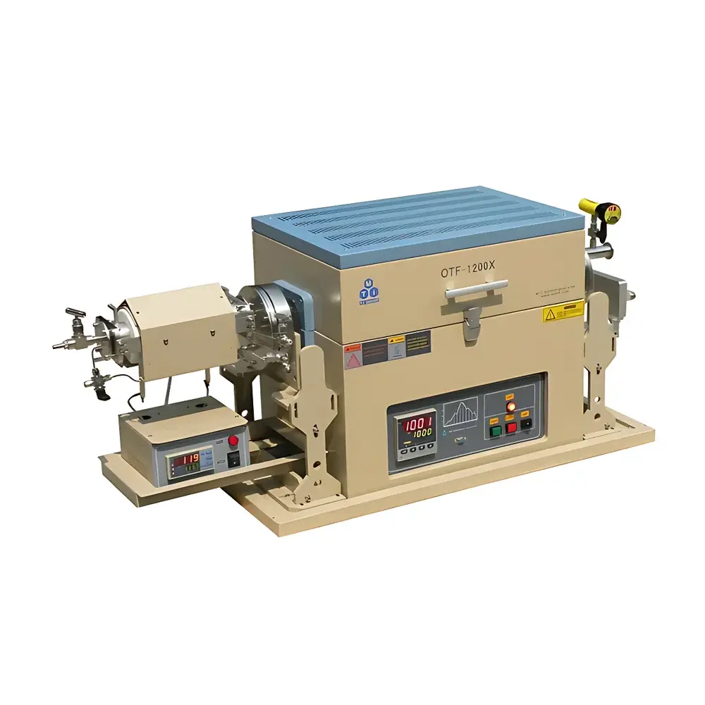 KJ GROUP OTF-1200X-4-NW Compact CVD Furnace for Nanowire Synthesis