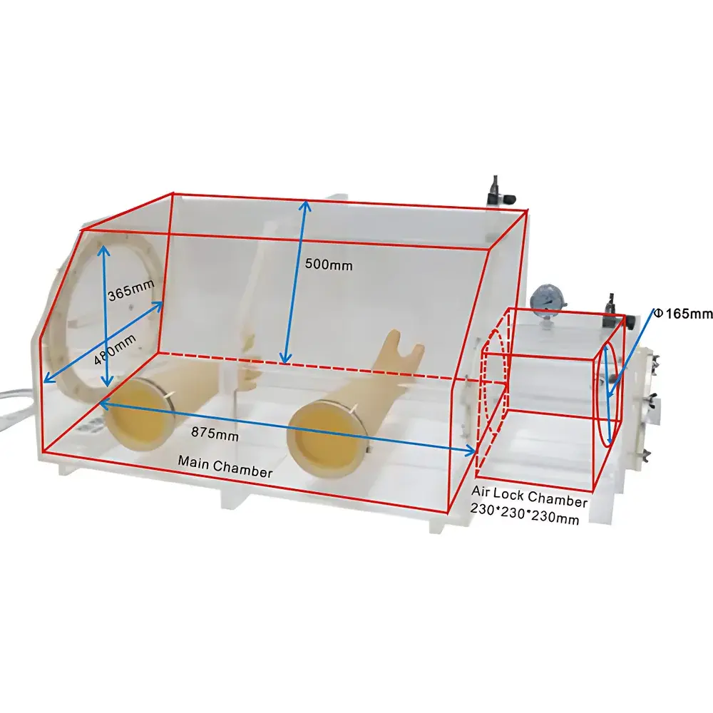 VGB-2 Polycarbonate Glove Box by KJ GROUP