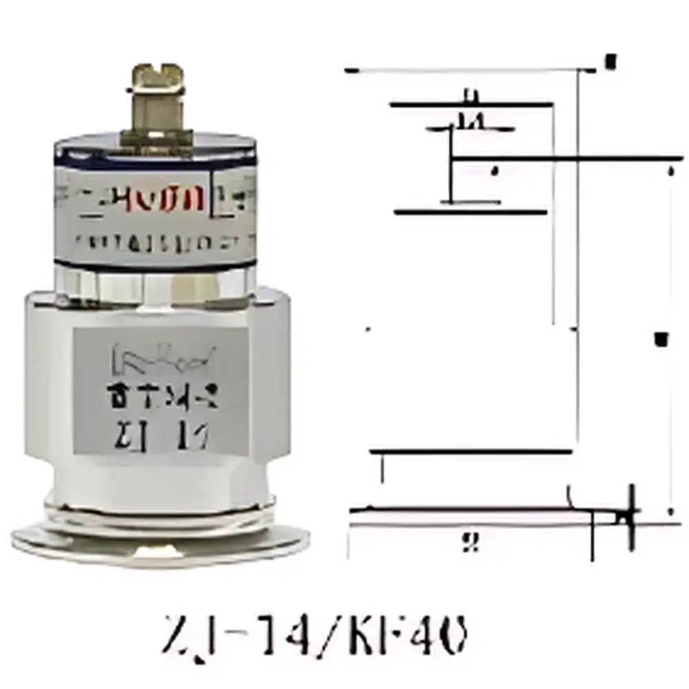 ZJ-14 Inverted Magnetron Vacuum Gauge