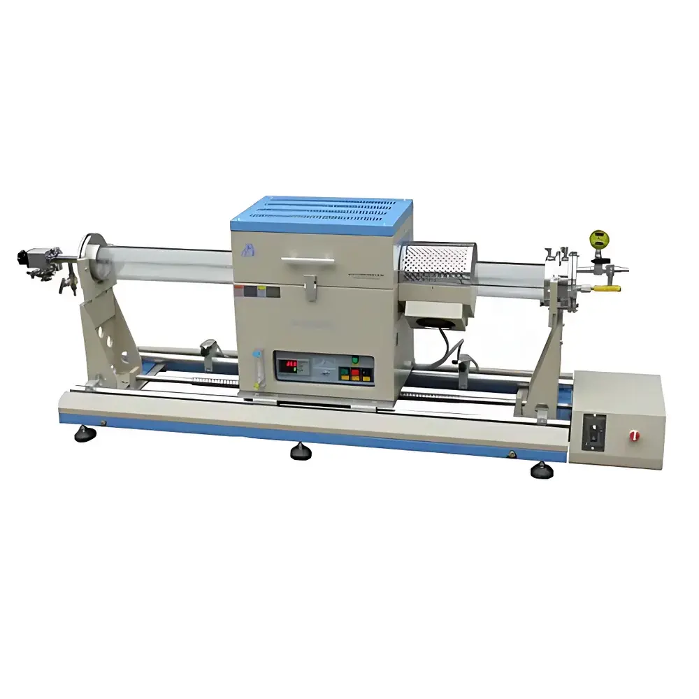 KJ GROUP OTF-1200X-4-RTP-SL Sliding Rapid Thermal Processing Furnace