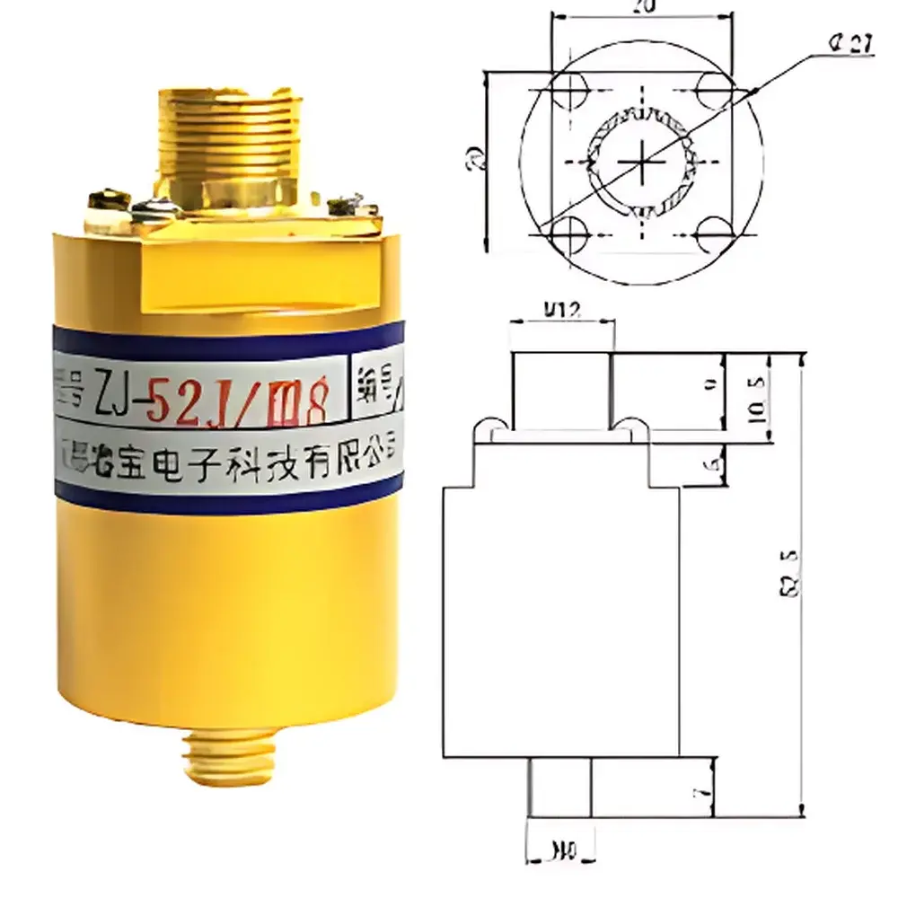 KJ GROUP ZJ-52J Hot Cathode Thermocouple Vacuum Gauge