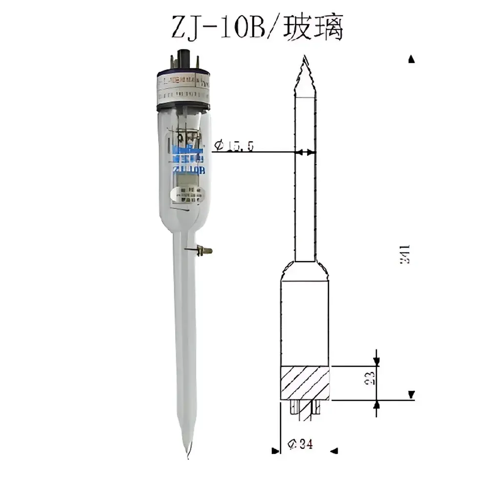 KJ GROUP ZJ-10B Hot Cathode Ionization Vacuum Gauge