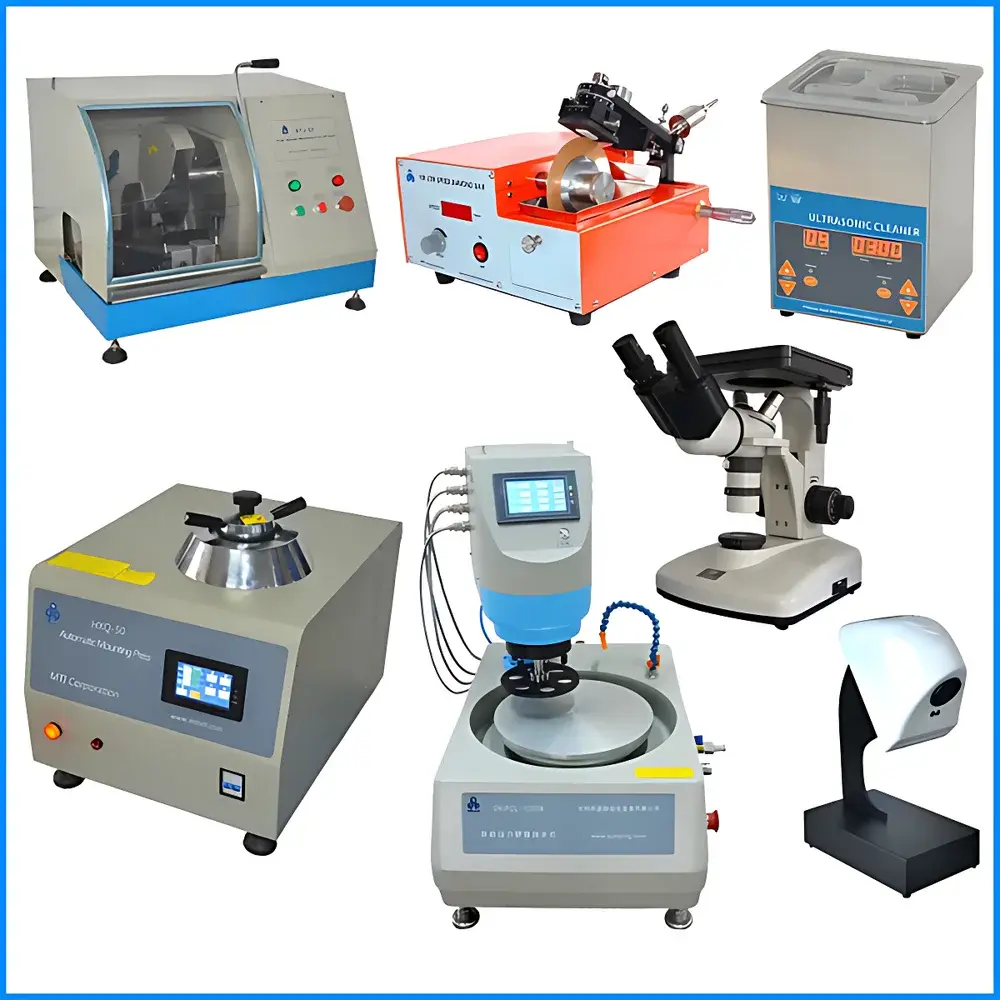 KJ GROUP GoldMet Pro Series Metallographic Sample Preparation System