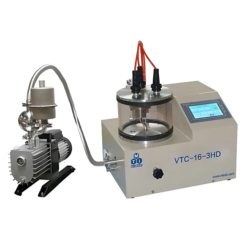 KJ GROUP VTC-16-3HD Triple-Target DC Magnetron Sputtering System