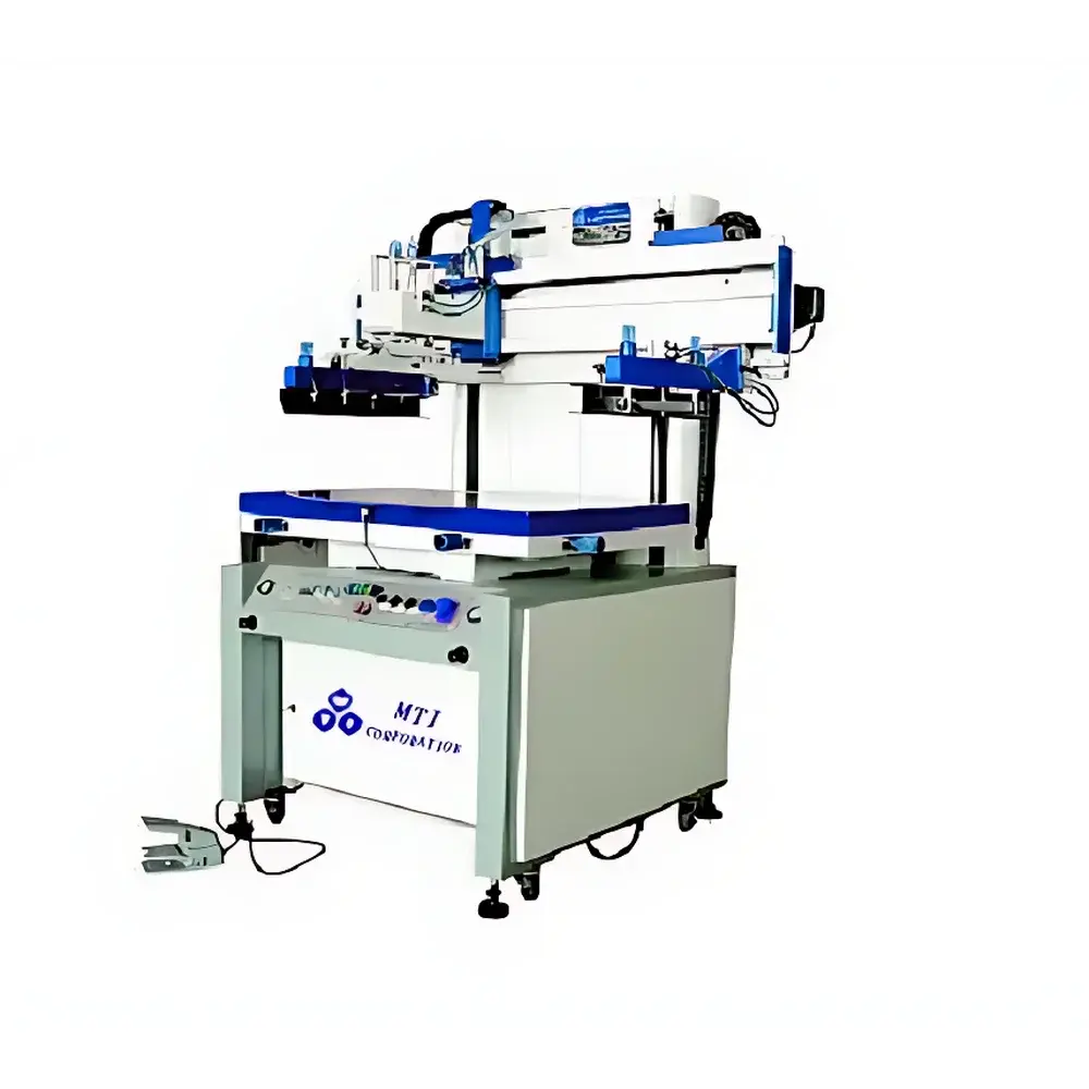 KJ GROUP SPC-32 Motorized Flatbed Screen Printing Machine