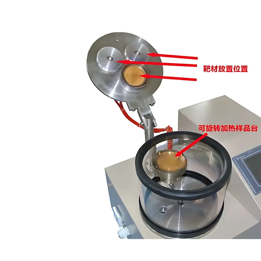 KJ GROUP VTC-16-3HD Triple-Target DC Magnetron Sputtering Coater