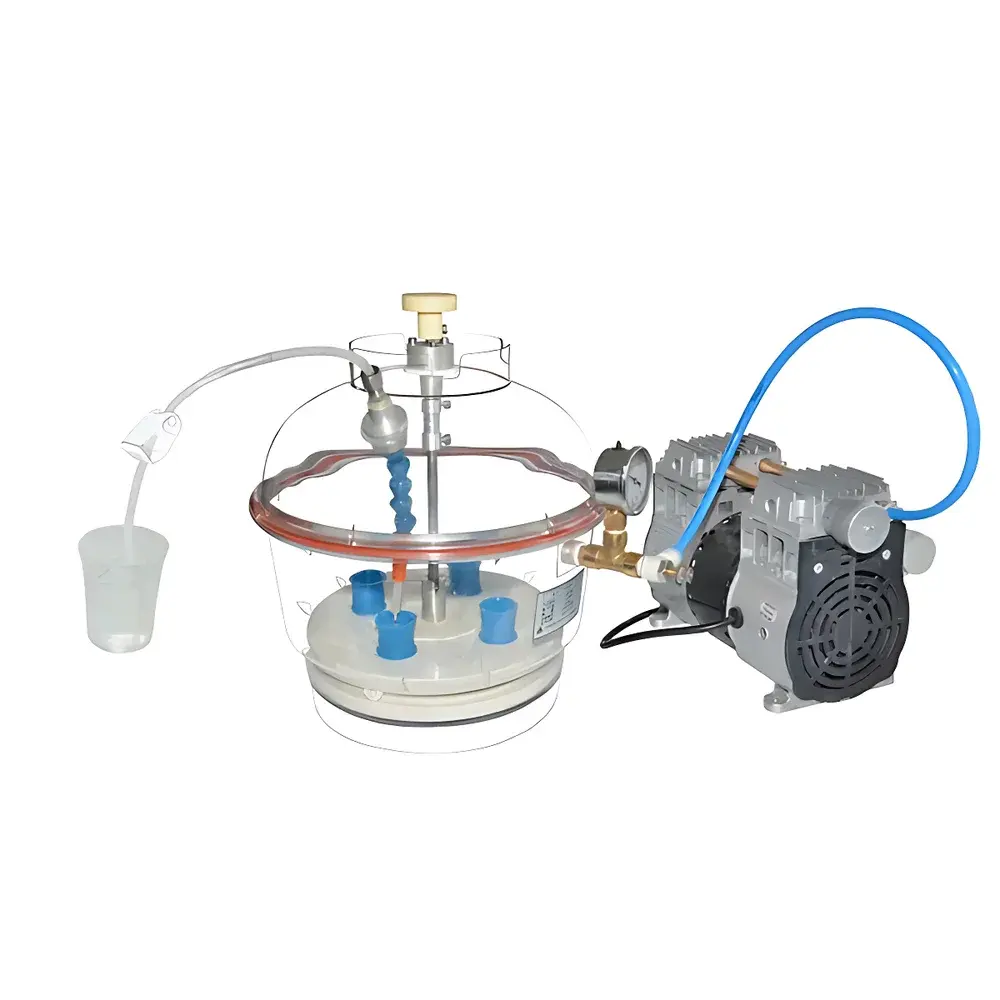 KJ GROUP CXQ-2500 Vacuum Cold Mounting Press