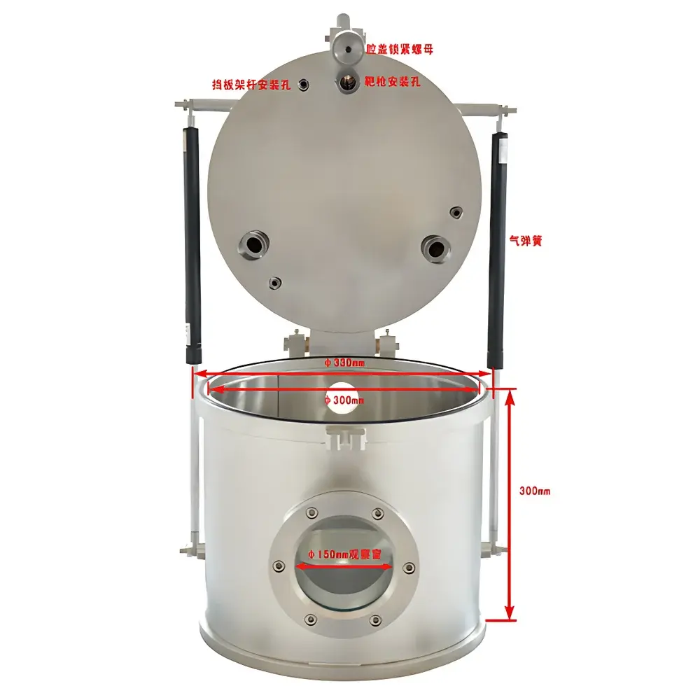 KJ GROUP VTC-600-3HD Triple-Target Magnetron Sputtering System