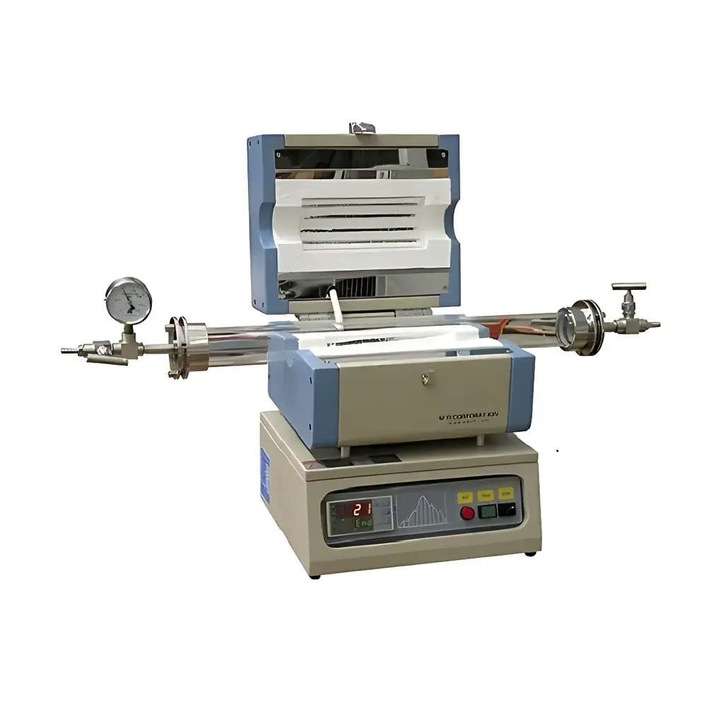 KJ GROUP OTF-1200X-S Miniature Opening-Type Tube Furnace (1200 °C)