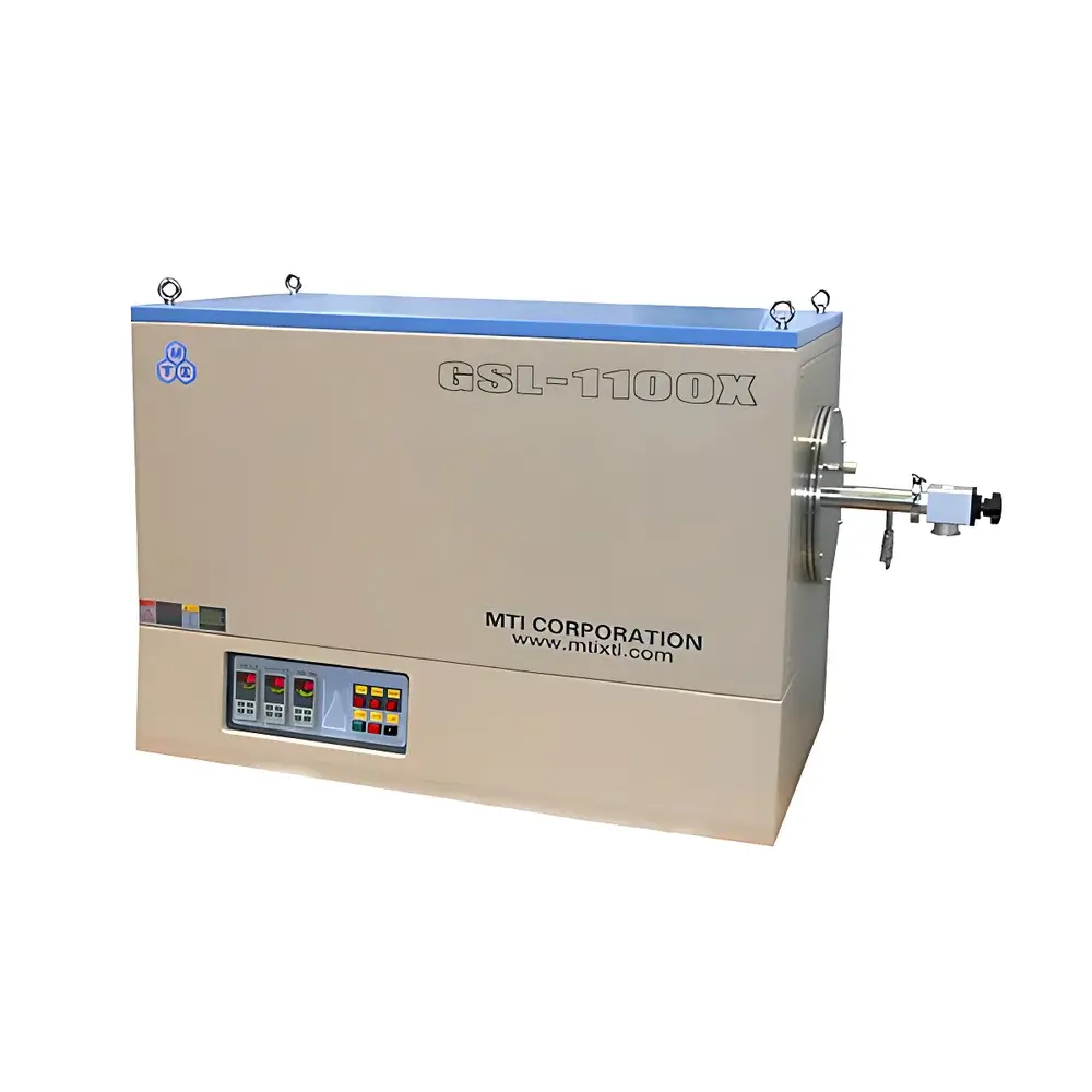 KJ GROUP GSL-1100X-11-III Triple-Zone 11-Inch High-Temperature Tube Furnace