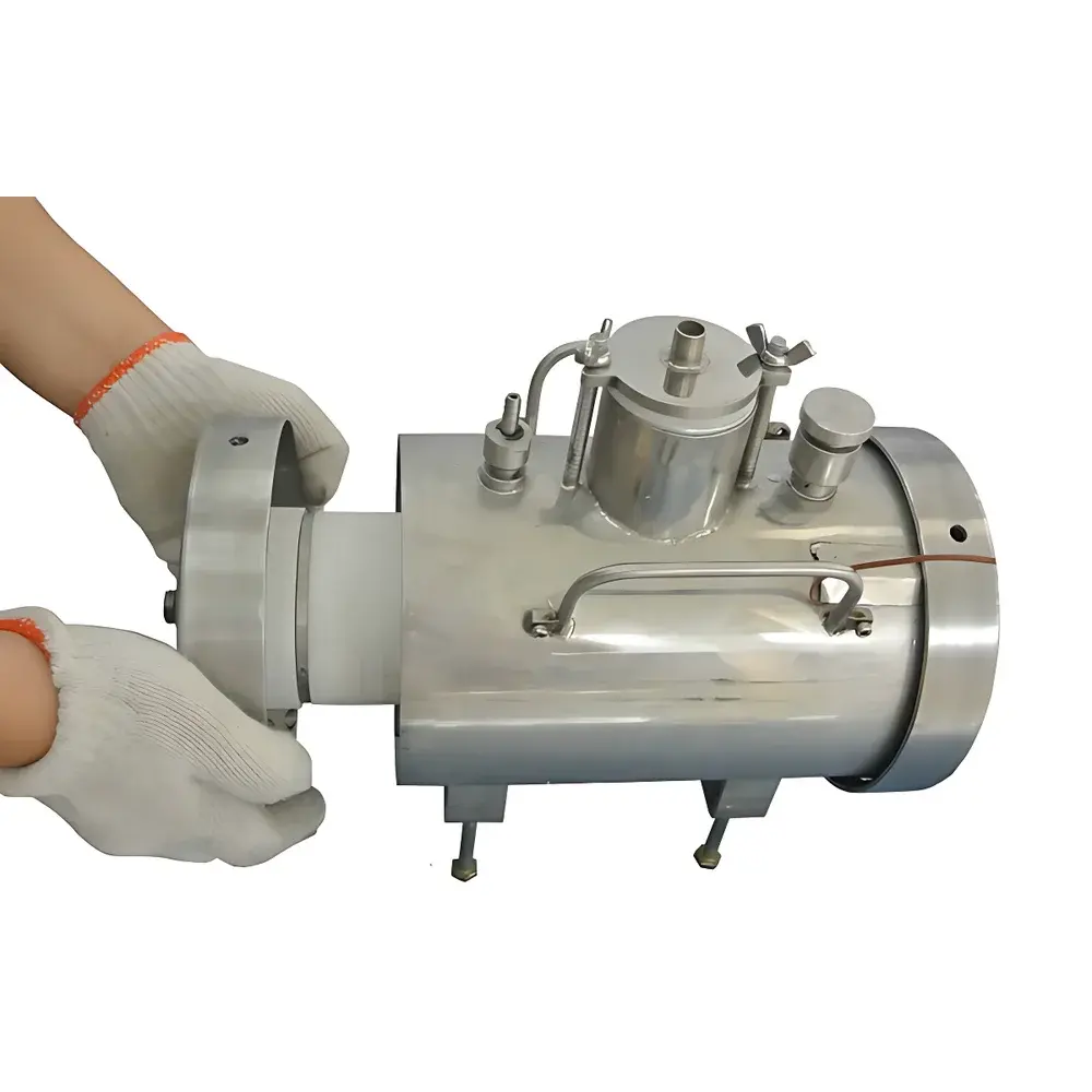 KJ GROUP LN-600 Cryogenic PTFE Ball Milling Jar with Liquid Nitrogen Cooling Jacket