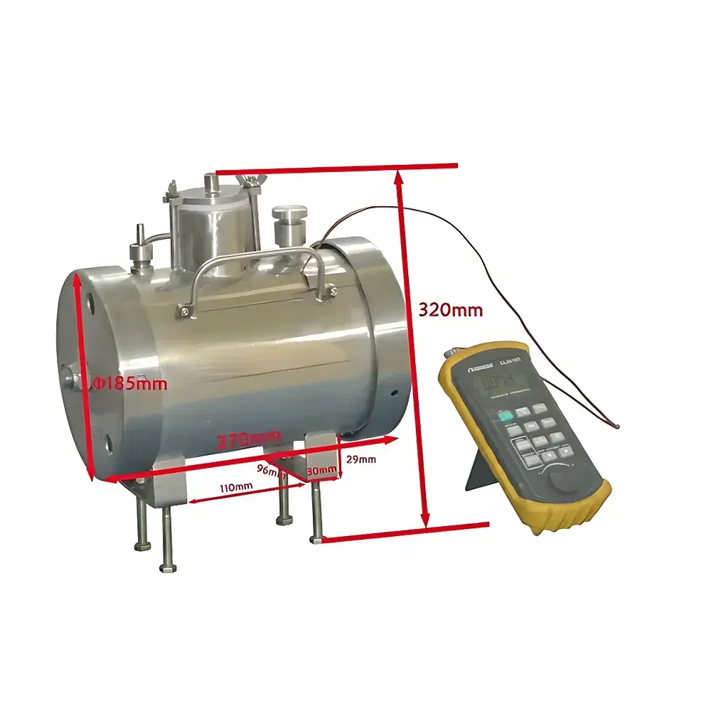 KJ GROUP LN-600 Cryogenic PTFE Ball Milling Jar with Liquid Nitrogen Cooling Jacket