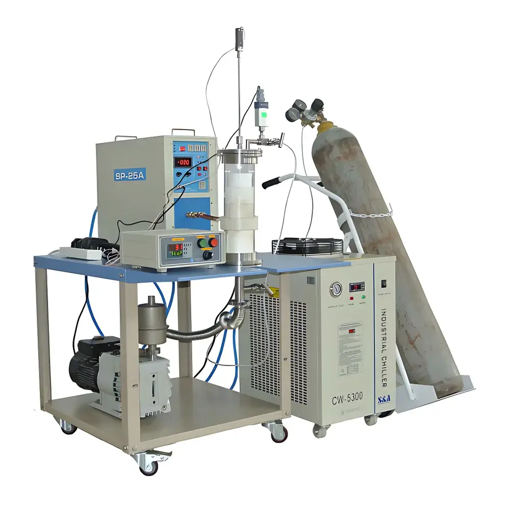 KJ GROUP SP-25TC 25 kW Programmable Temperature-Controlled Induction Melting Furnace