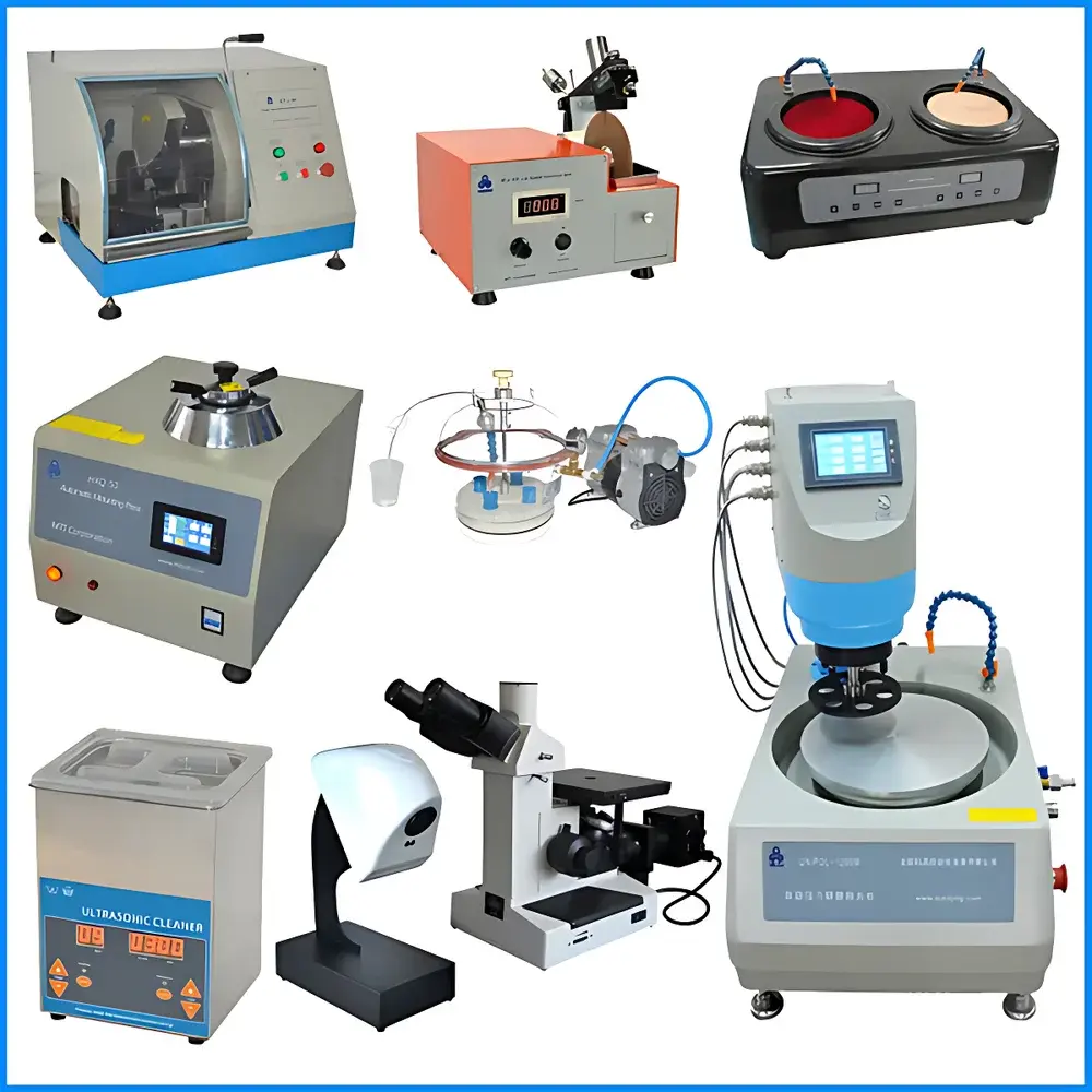 KJ GROUP Advanced Metallographic Sample Preparation System