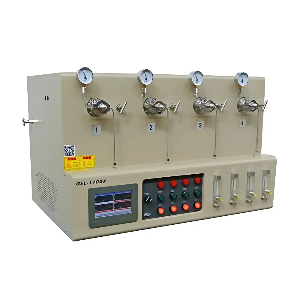 KJ GROUP GSL-1700X-MGI-4 Four-Zone High-Temperature Tube Furnace