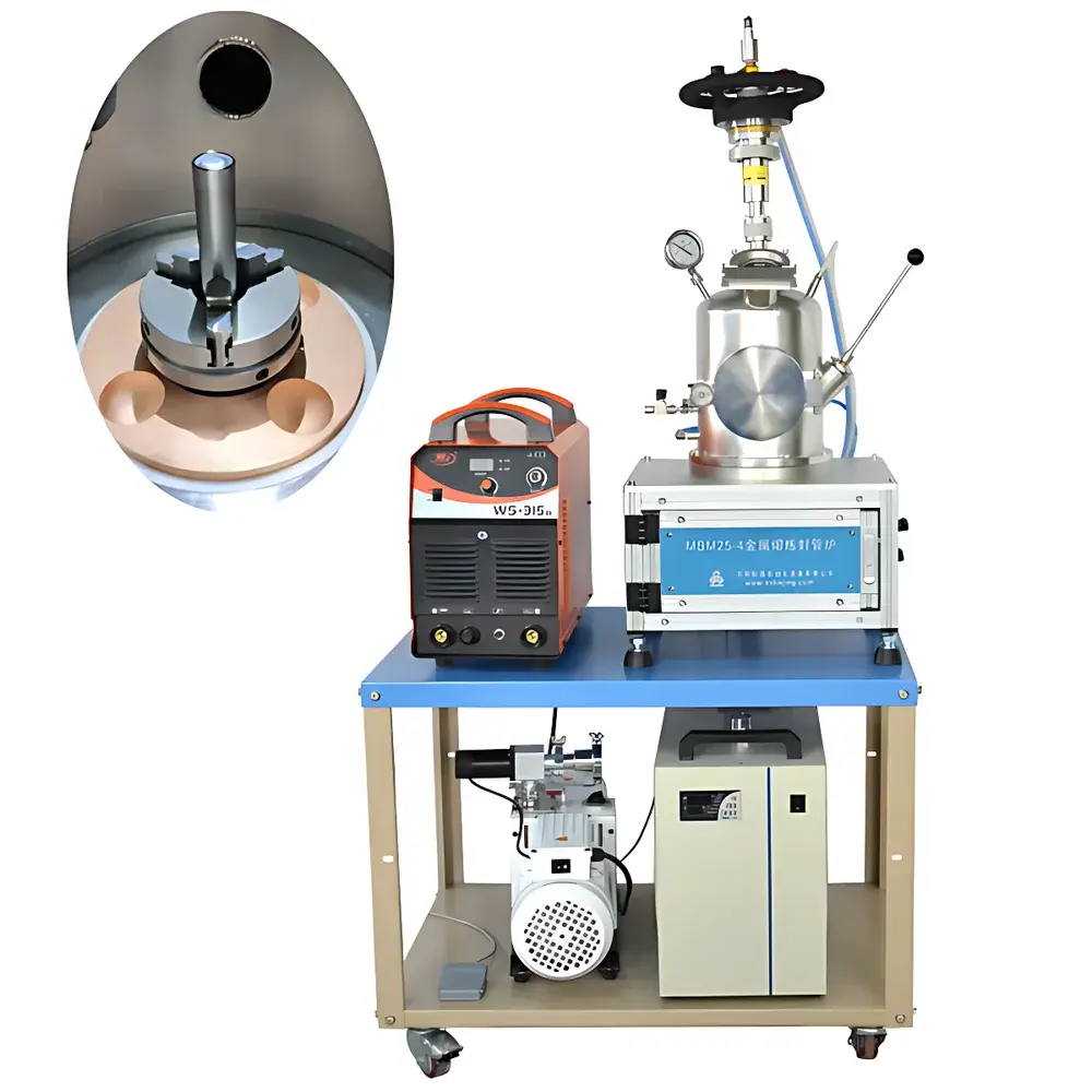 KJ GROUP MSM25-4 Metal Arc Melting and Sealing Furnace