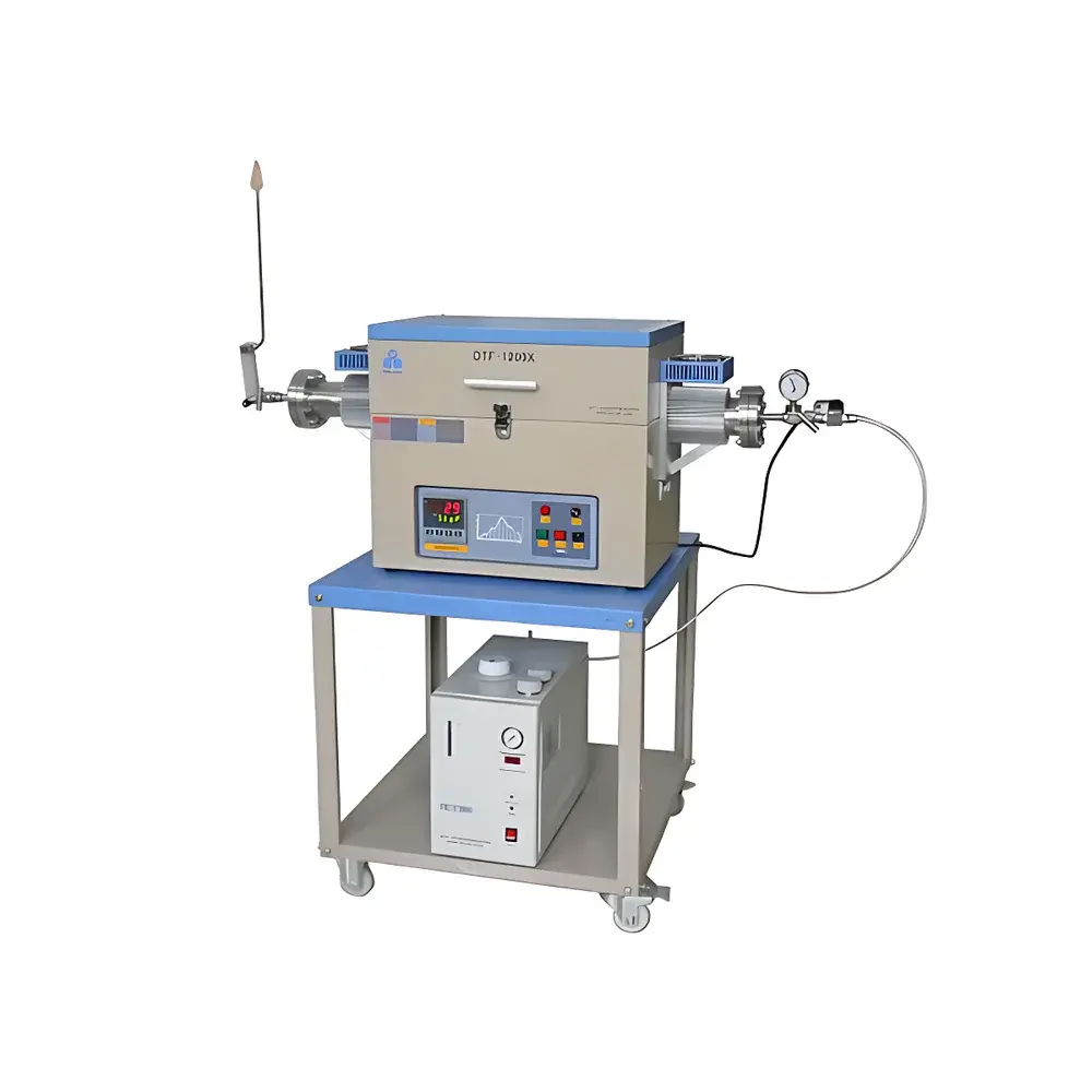 KJ GROUP OTF-1200X-60HG High-Pressure Hydrogen Tube Furnace (1100 °C)