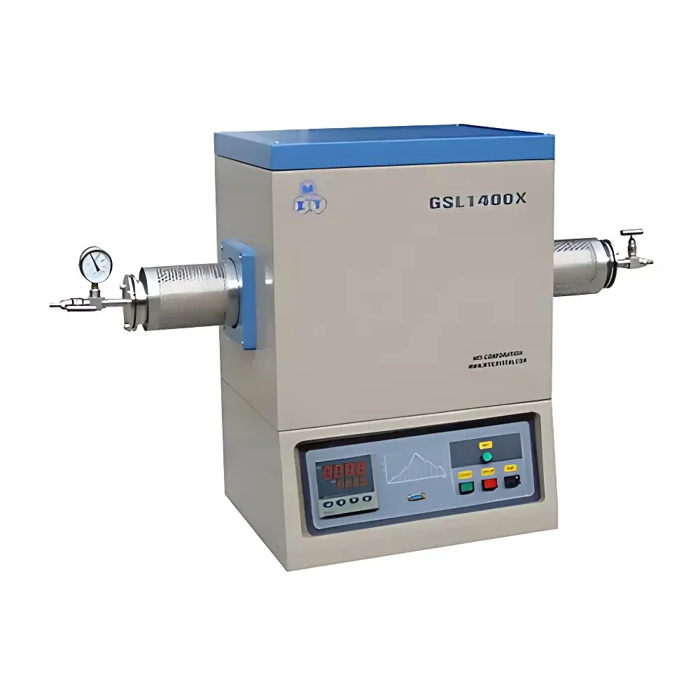 KJ GROUP GSL-1400X 1400°C Compact Tube Furnace