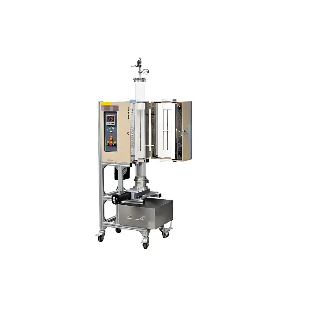 KJ GROUP OTF-1200X-4-VTQ Vertical Vacuum Tube Quenching Furnace