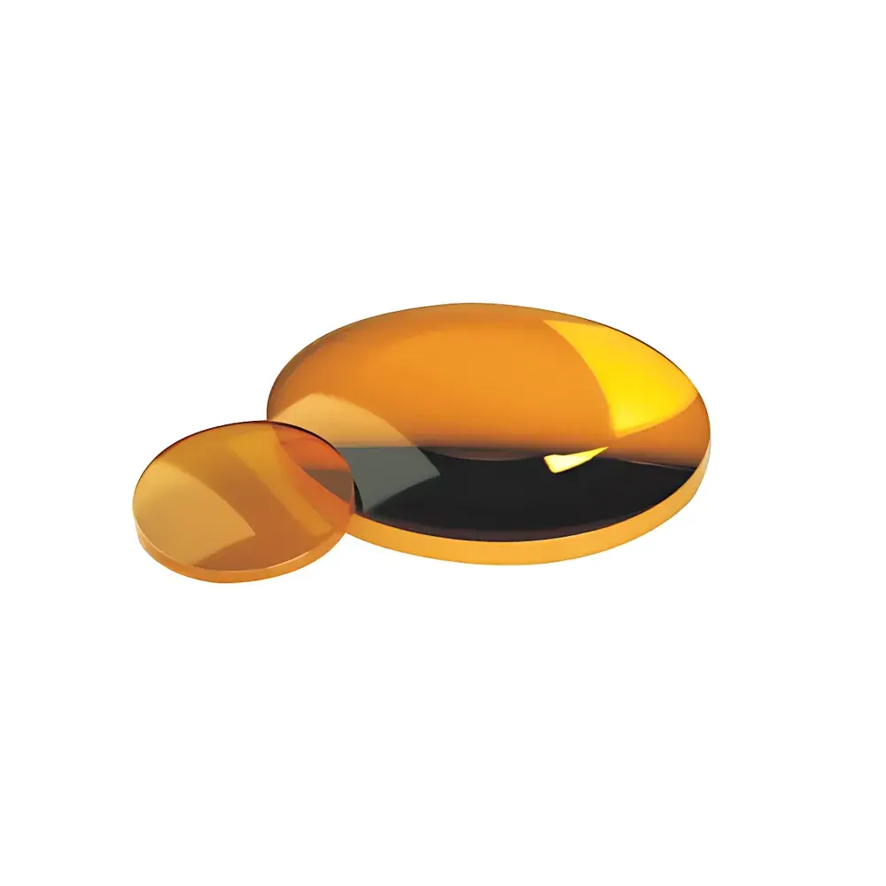 GL71 Zinc Selenide (ZnSe) Plano-Convex Lens, Uncoated with IR2 Anti-Reflection Coating for 8–12 µm