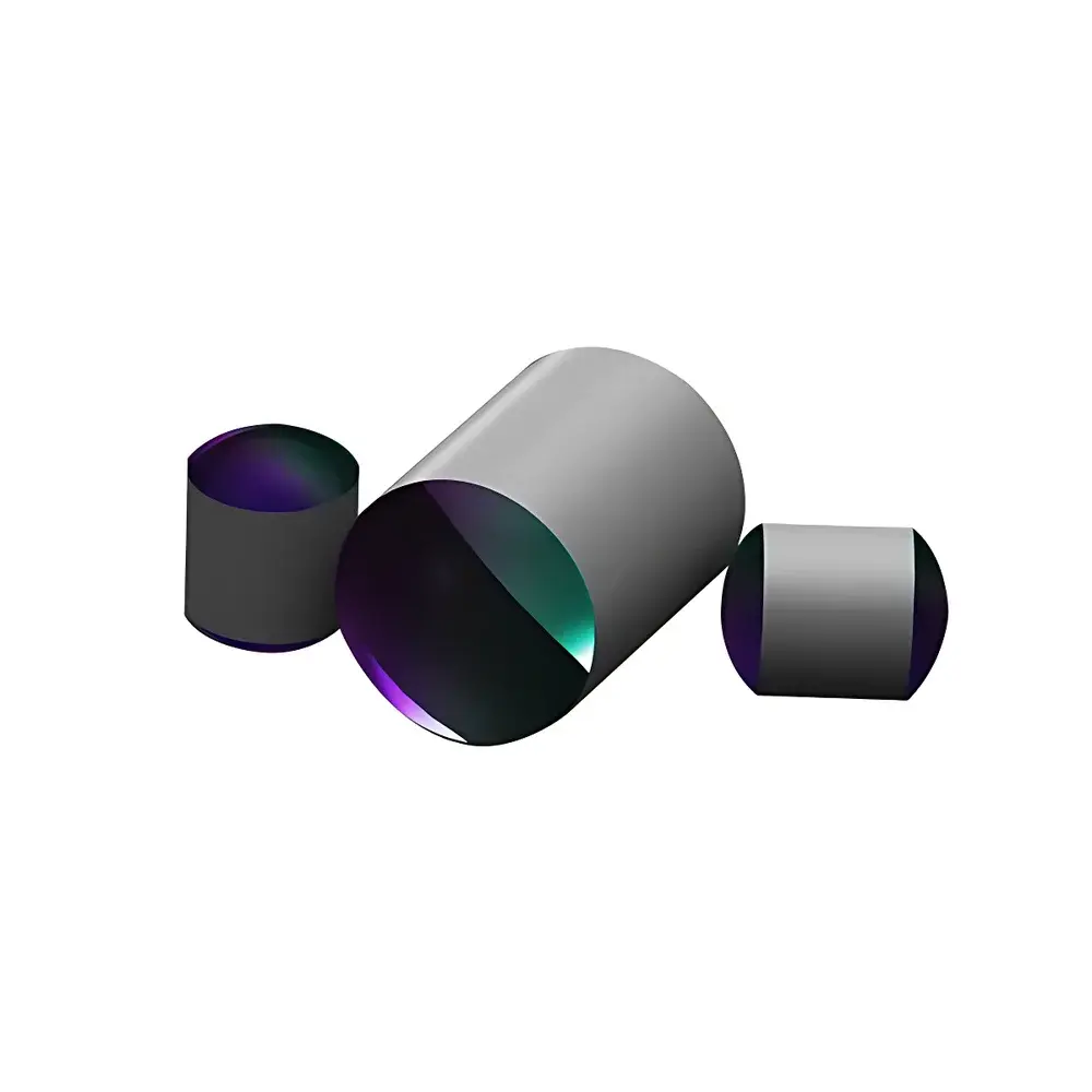 GL27 UV Fused Silica Drum Lens (Uncoated, UV-Grade)