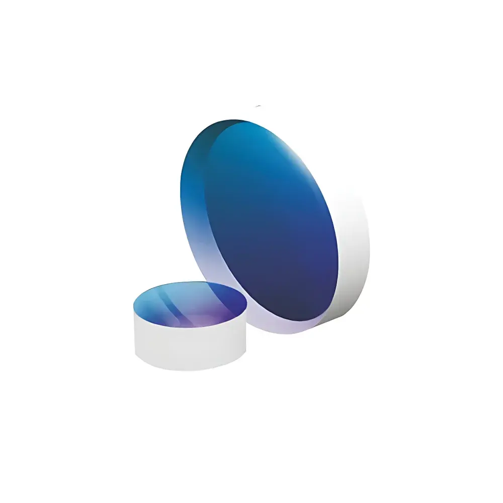 GL53 Calcium Fluoride (CaF₂) Plano-Concave Lens, Uncoated or IR Broadband Anti-Reflective Coated (3–5 µm)